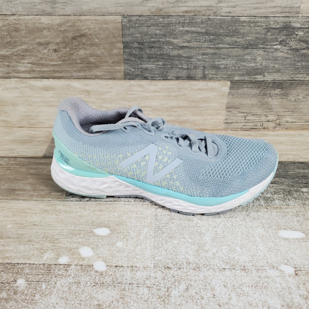New Balance Fresh Foam 880 V10 Womens Shoes Sz 8 B Running Athletic Gray Sneaker